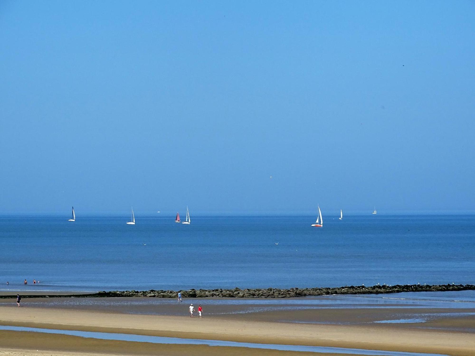North Sea View Studio With Parking Middelkerke Ngoại thất bức ảnh